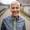 esa-cc-boomer-woman Mature woman with white short hair