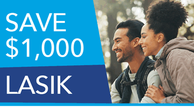 Save $1,000 off LASIK for a limited time!