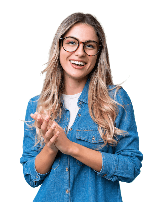 Smiling Woman CTA Image Happy Family Image