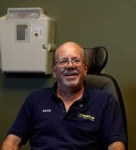 Kevin, corneal transplant patient