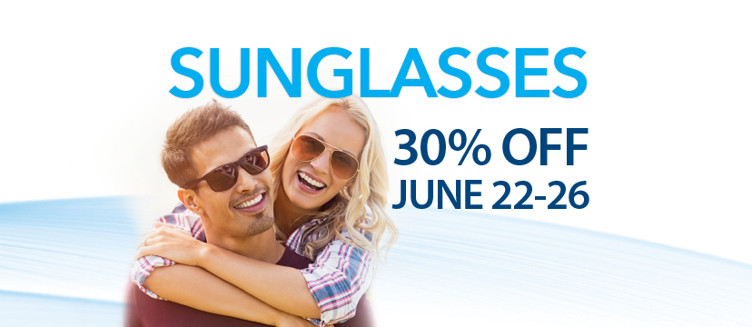 Sunglasses 30% off