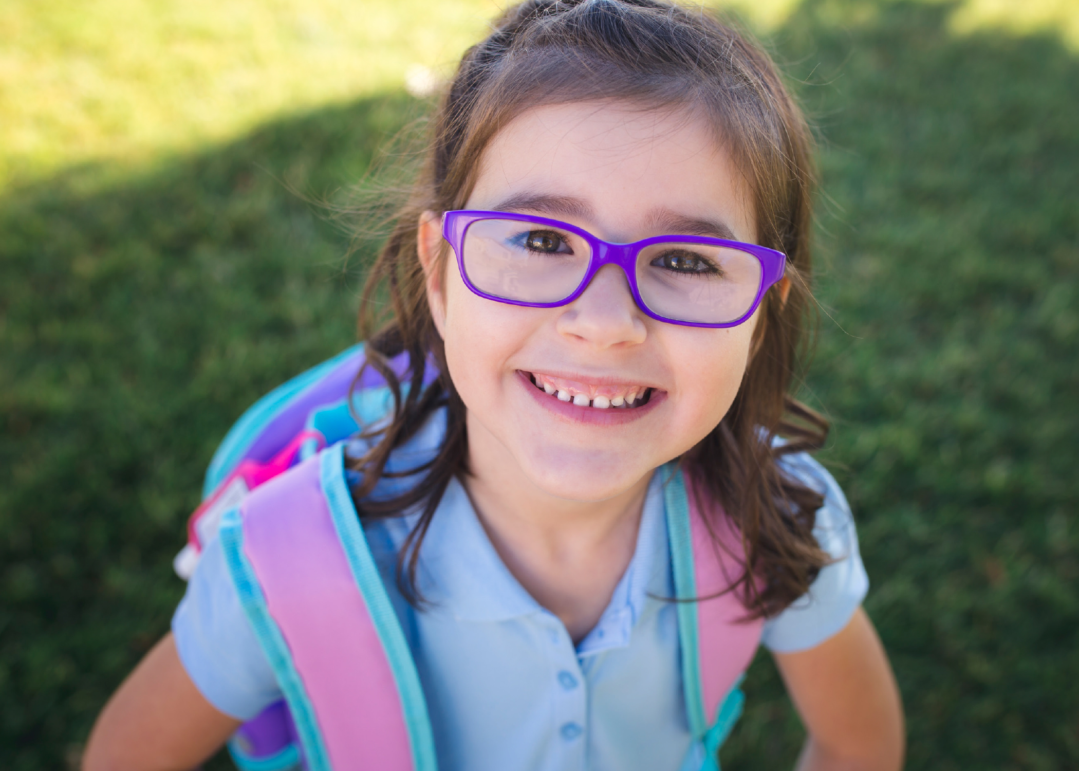 girl in glasses