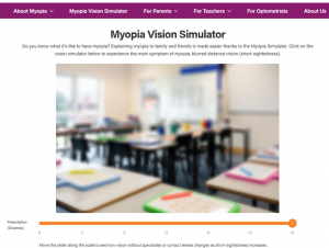 Myopia Vision Simulator